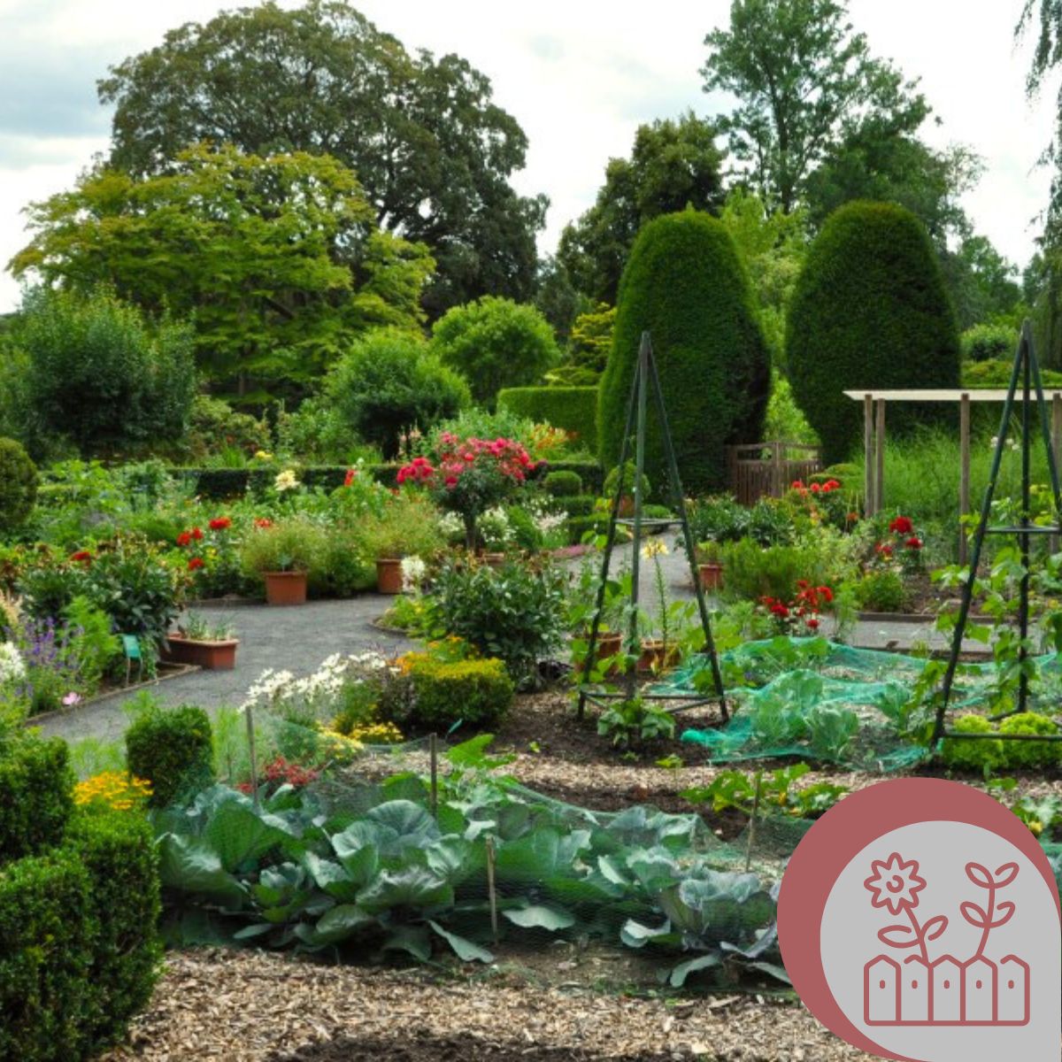 Das Bild zeigt einen Sinnesgarten in der Essener Gruga (Bildquelle: eigenes Material).